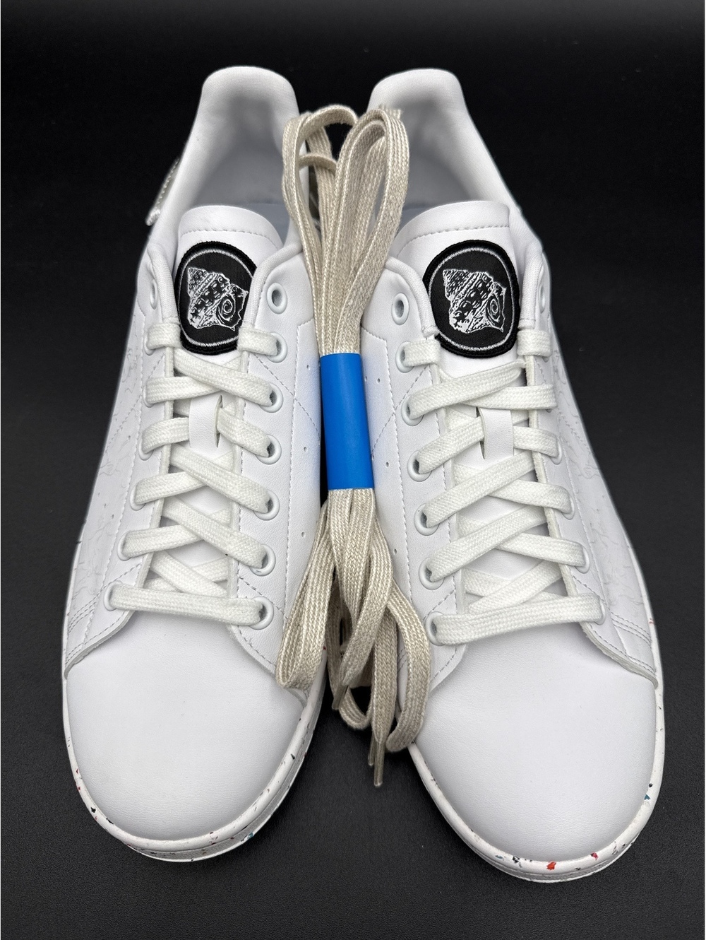 Adidas Stan Smith Sneakers White Size 9 1/2 - Speckled Sole